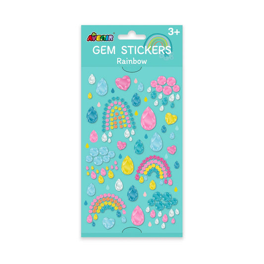 Avenir  Gem Stickers Rainbows