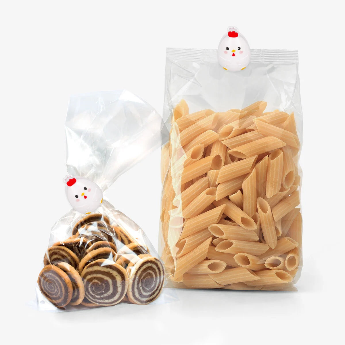 Legami Set of 4 Bag Clips - Hen