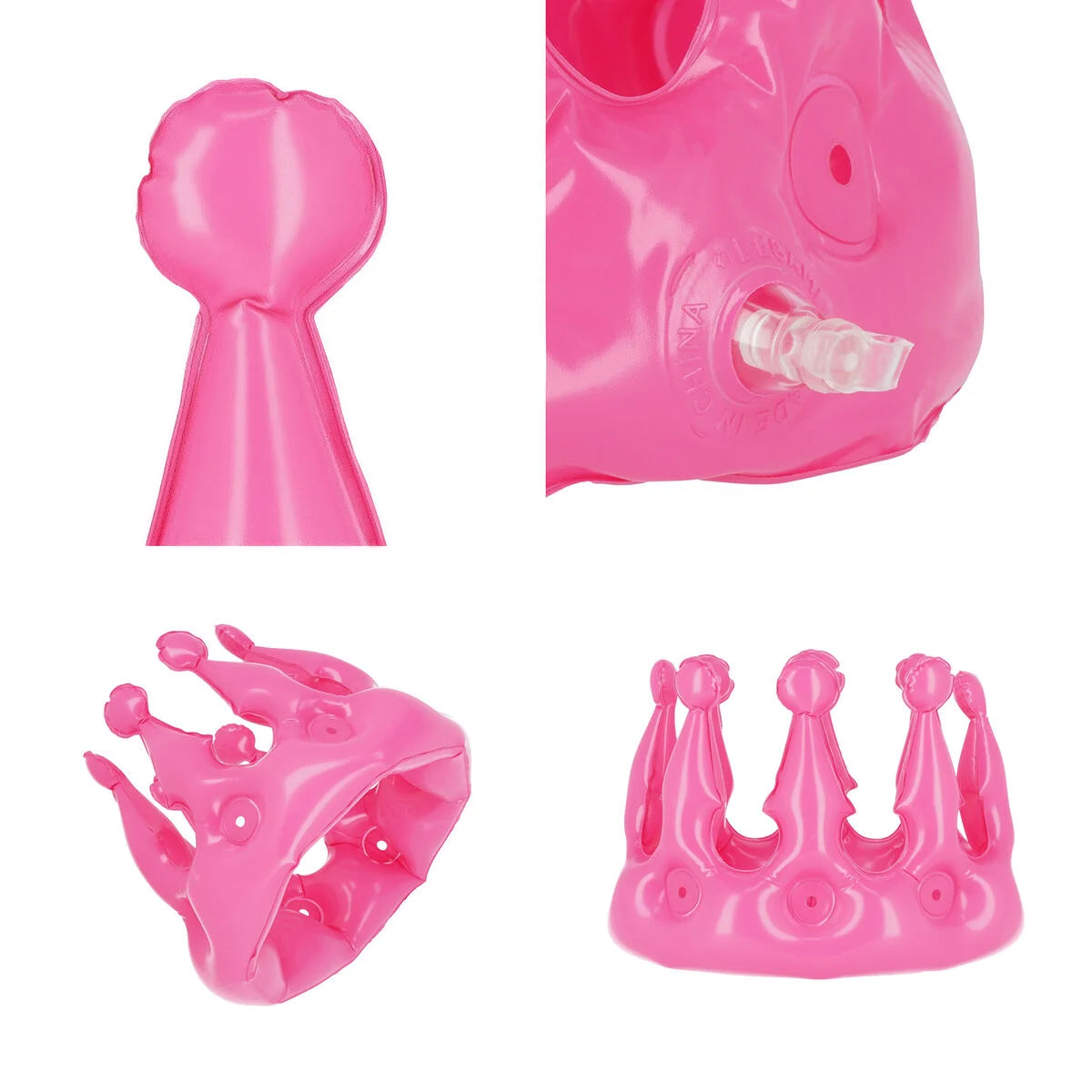 Pink Inflatable Crown - Princess - Party Princess