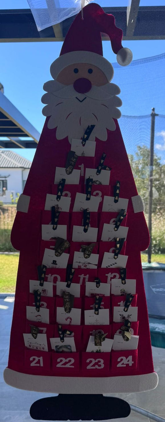 Christmas cards on advent calander