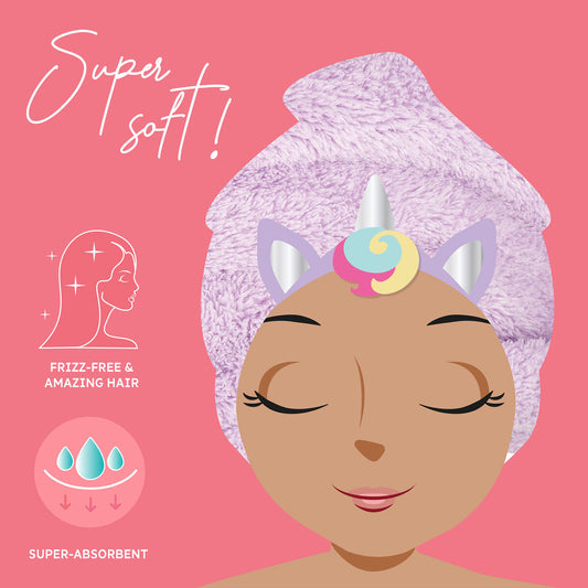 Unicorn Hair Turban Towel - Love My Hair