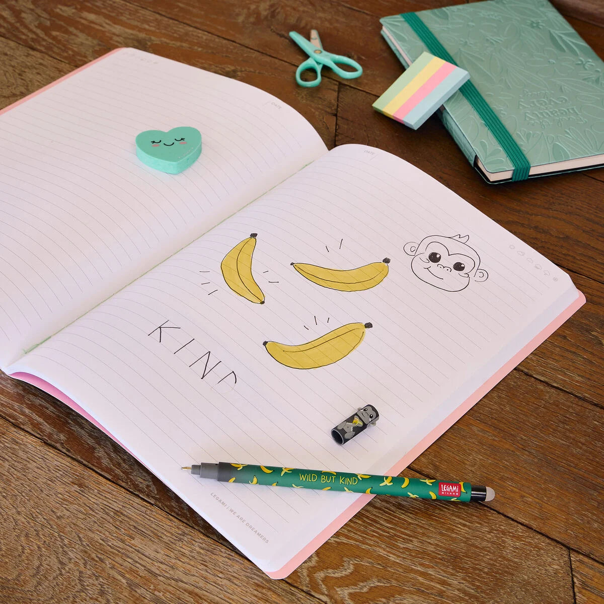 Wild but Kind Gorilla Erasable Pen