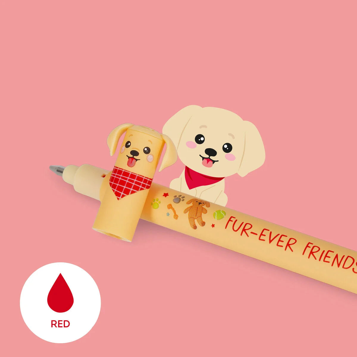 Set of 3 Erasable Pens - Fur-ever Friends
