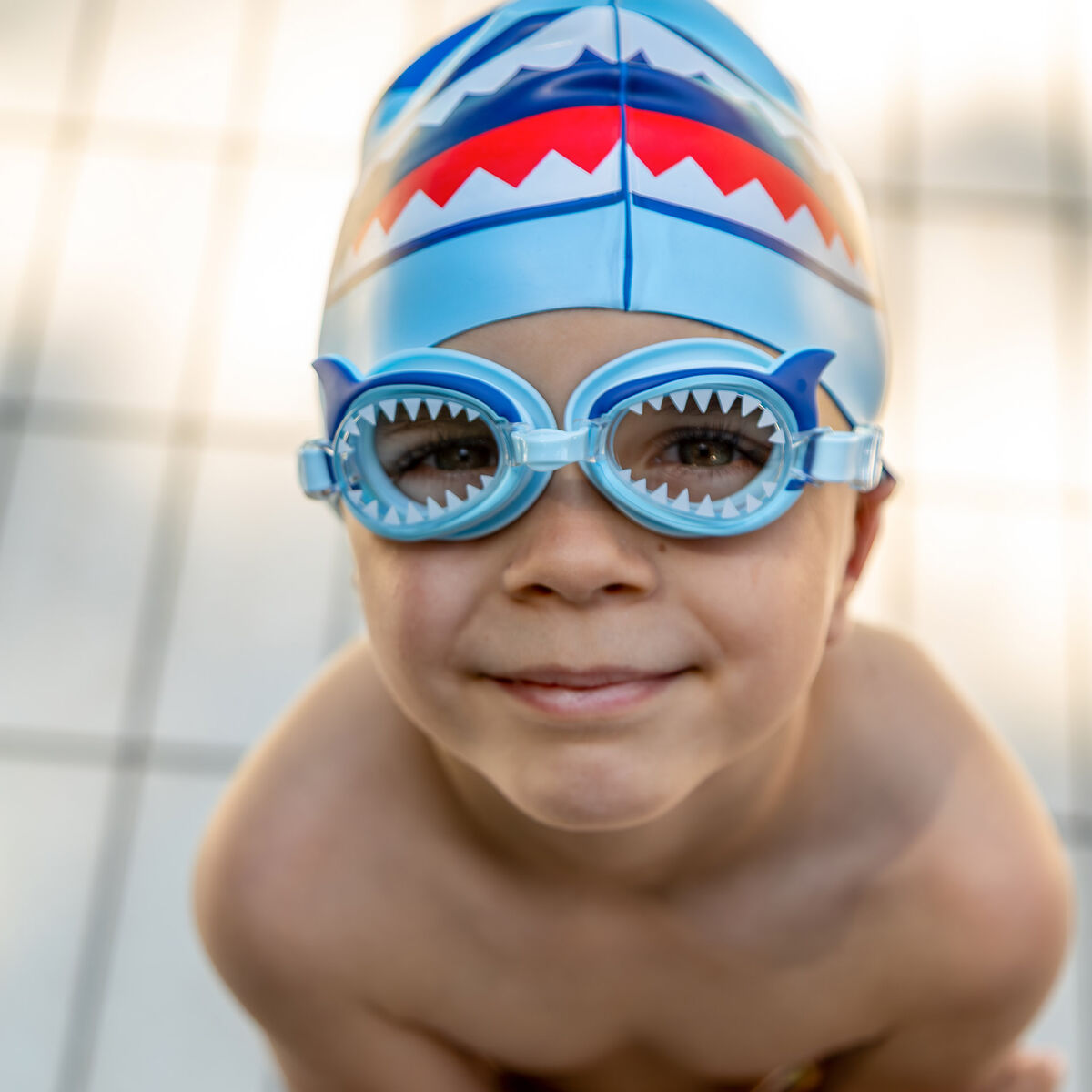 Shark Swimming Goggles - Too Cool for the Pool