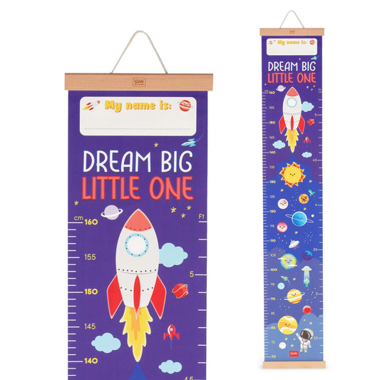 Wall-Hanging Height Chart - Space