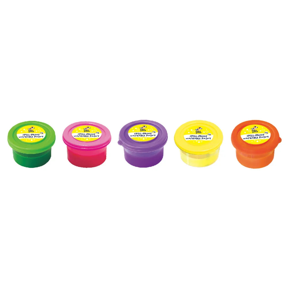 Haku Yoka Spill Proof Paint 5 Neon Colours