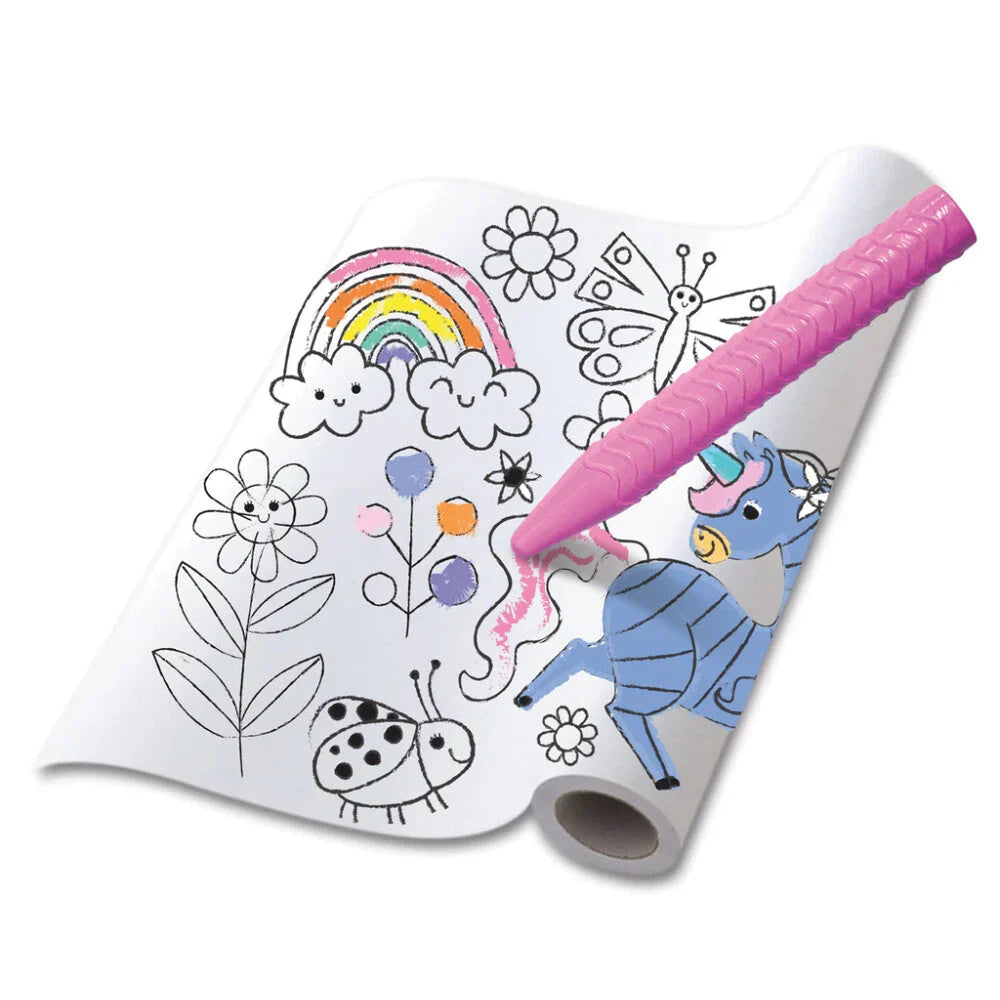 Colouring Roll Kit Fantasy Unicorn