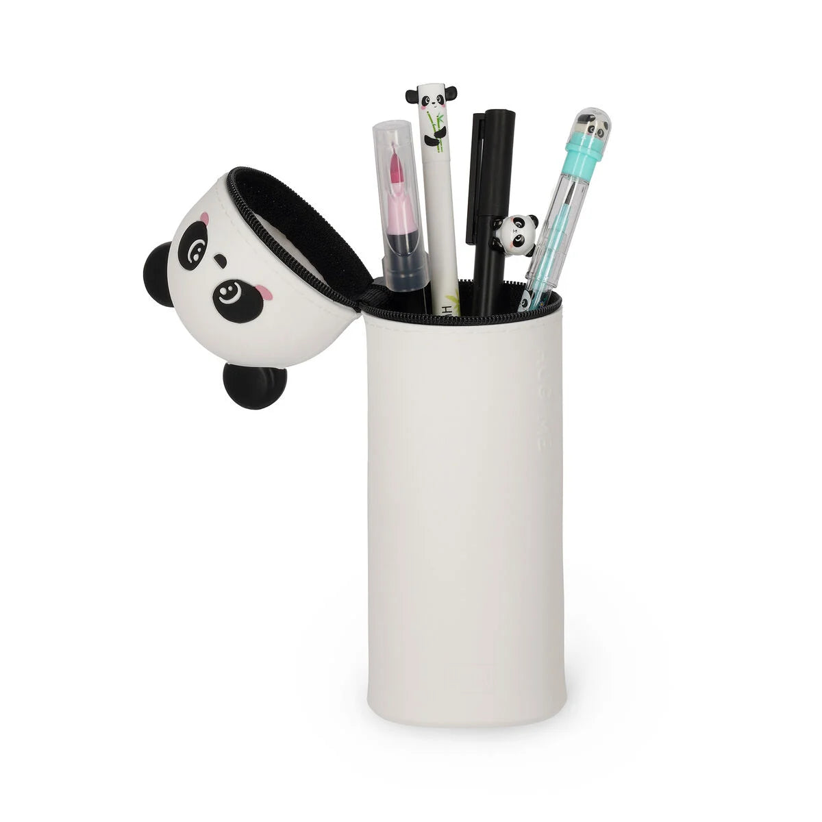 Panda "Hug Me" 2-in-1 Silicone Pencil Case