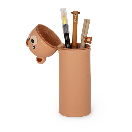 Teddy Bear "Dream Big" 2-in-1 Silicone Pencil Case