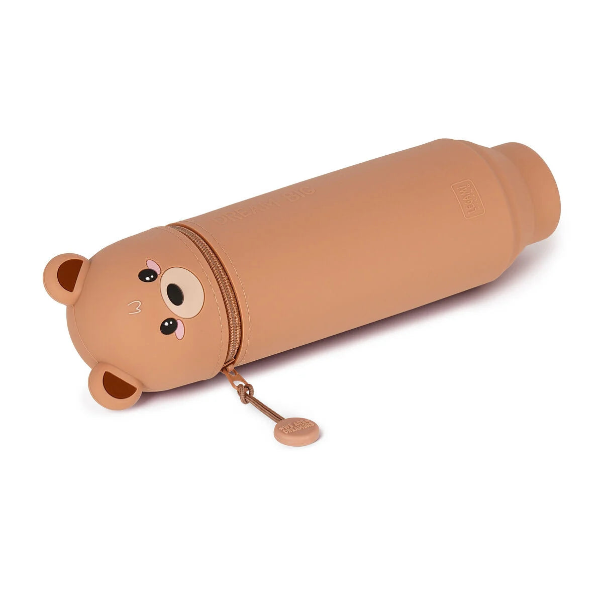 Teddy Bear "Dream Big" 2-in-1 Silicone Pencil Case