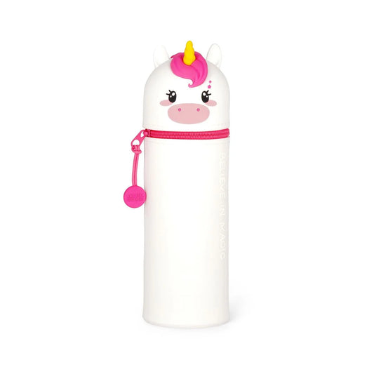Unicorn "Believe in Magic" 2-in-1 Silicone Pencil Case