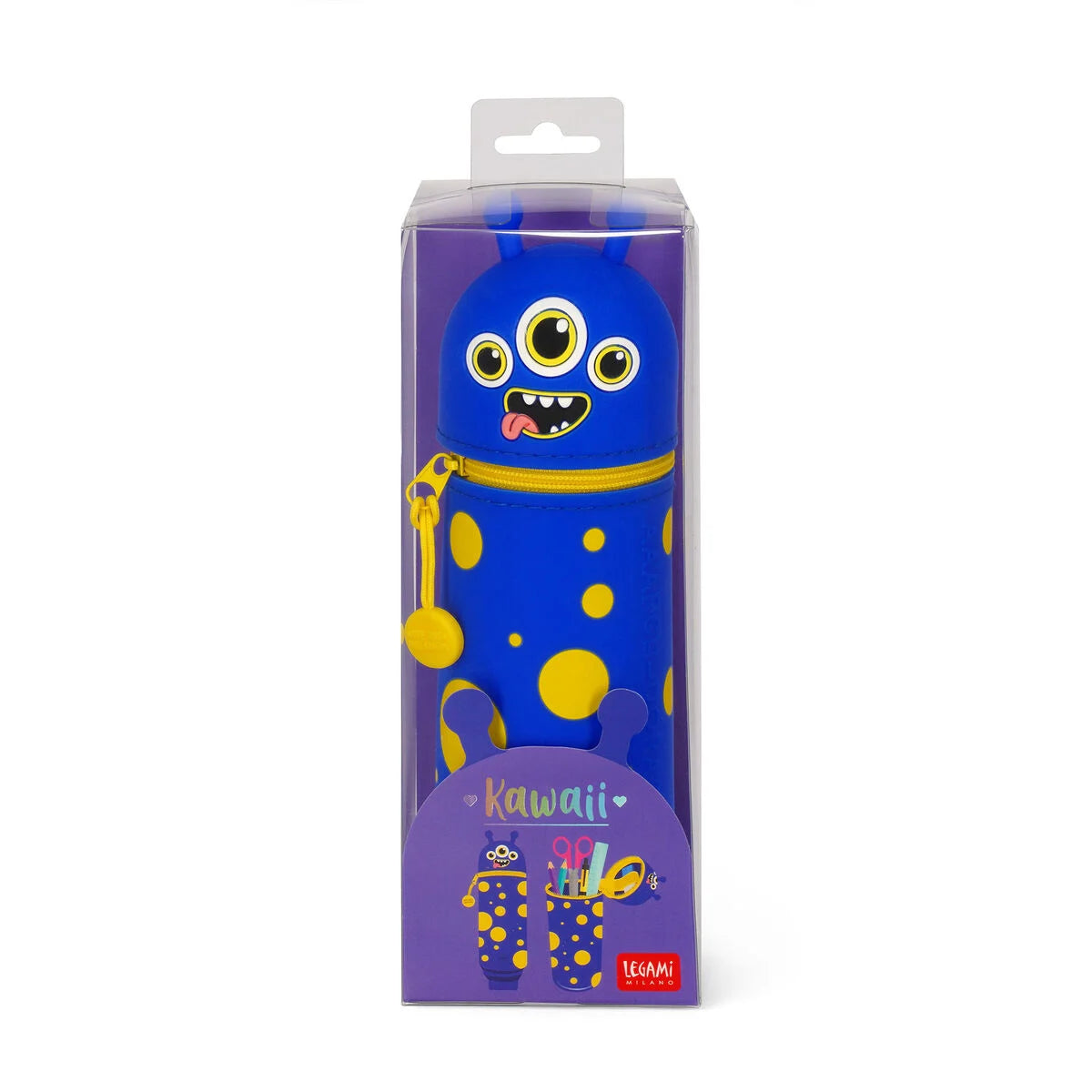 Monster "Aaargh-dorable!" 2-in-1 Silicone Pencil Case