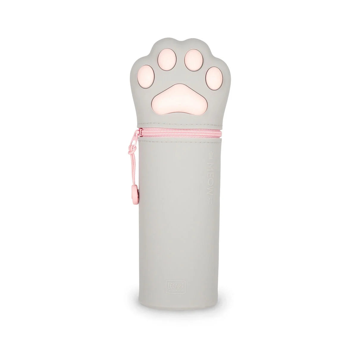 Bunny "Don't Worry Be Hoppy" 2-in-1 Silicone Pencil Case