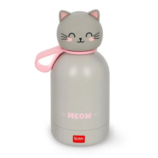 Vacuum Bottle for Kids - Kitty - Hot & Cold BFF