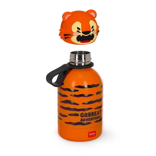 Vacuum Bottle for Kids - Tiger - Hot & Cold BFF