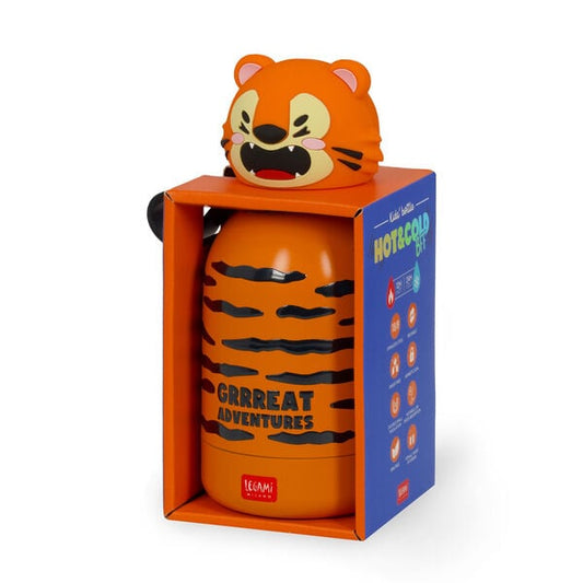 Vacuum Bottle for Kids - Tiger - Hot & Cold BFF