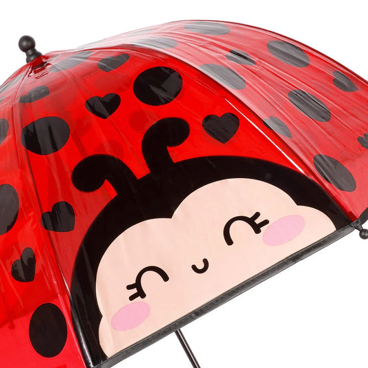 Legami Ladybug Kids' Umbrella - Dancin’ in the Rain