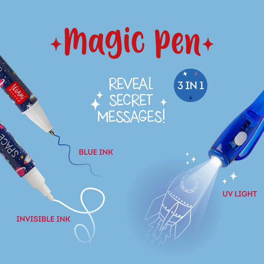 Legami Invisible Ink Pen - Space - Magic Pen