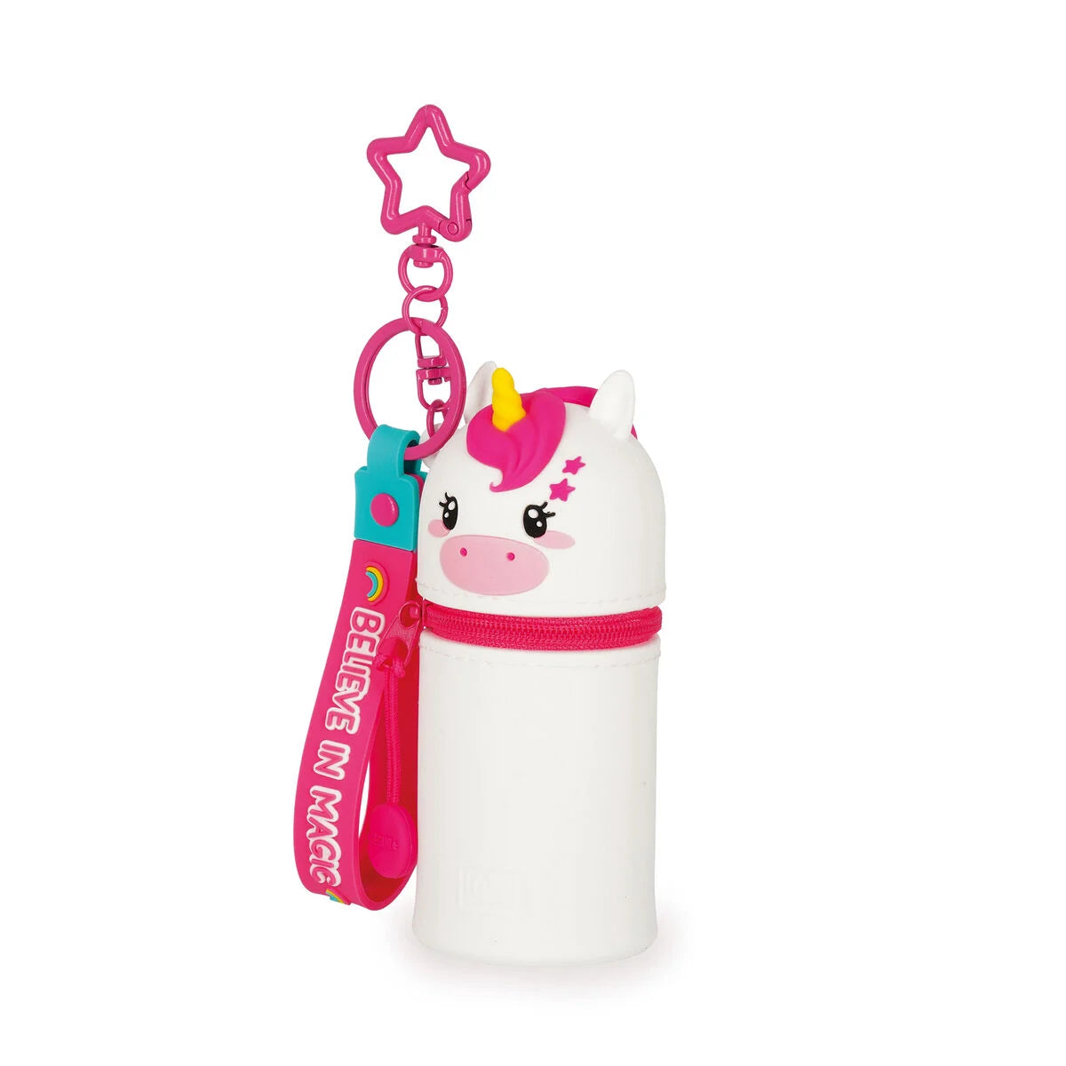 Unicorn Coin Purse with Key Ring - Mini Kawaii