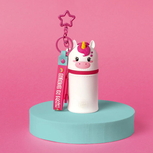 Unicorn Coin Purse with Key Ring - Mini Kawaii