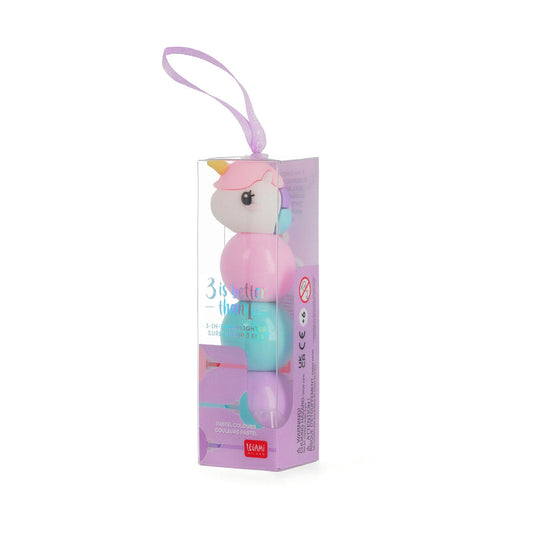 Unicorn 3-in-1 Highlighter - 3 is Better Than 1