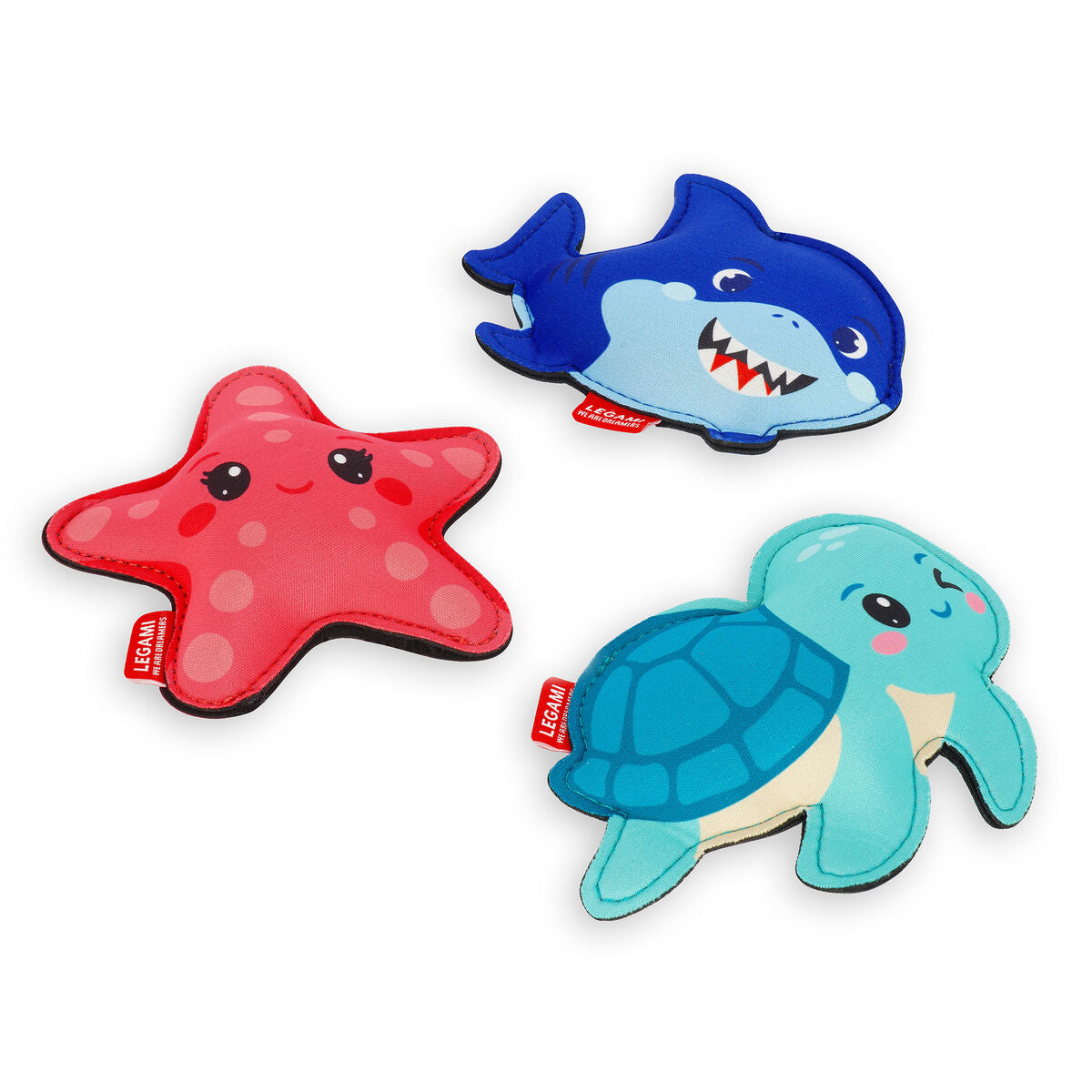 Set of three diving toys