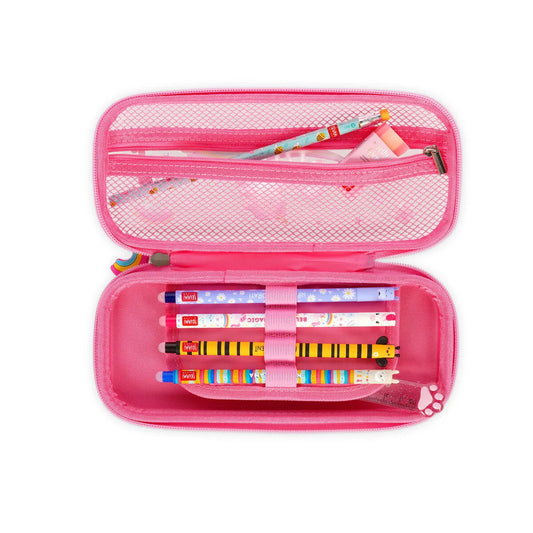 Unicorn Rigid Transparent Pencil Case - Wonder Wow