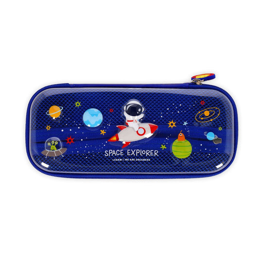 Space Rigid Transparent Pencil Case - WonderWow