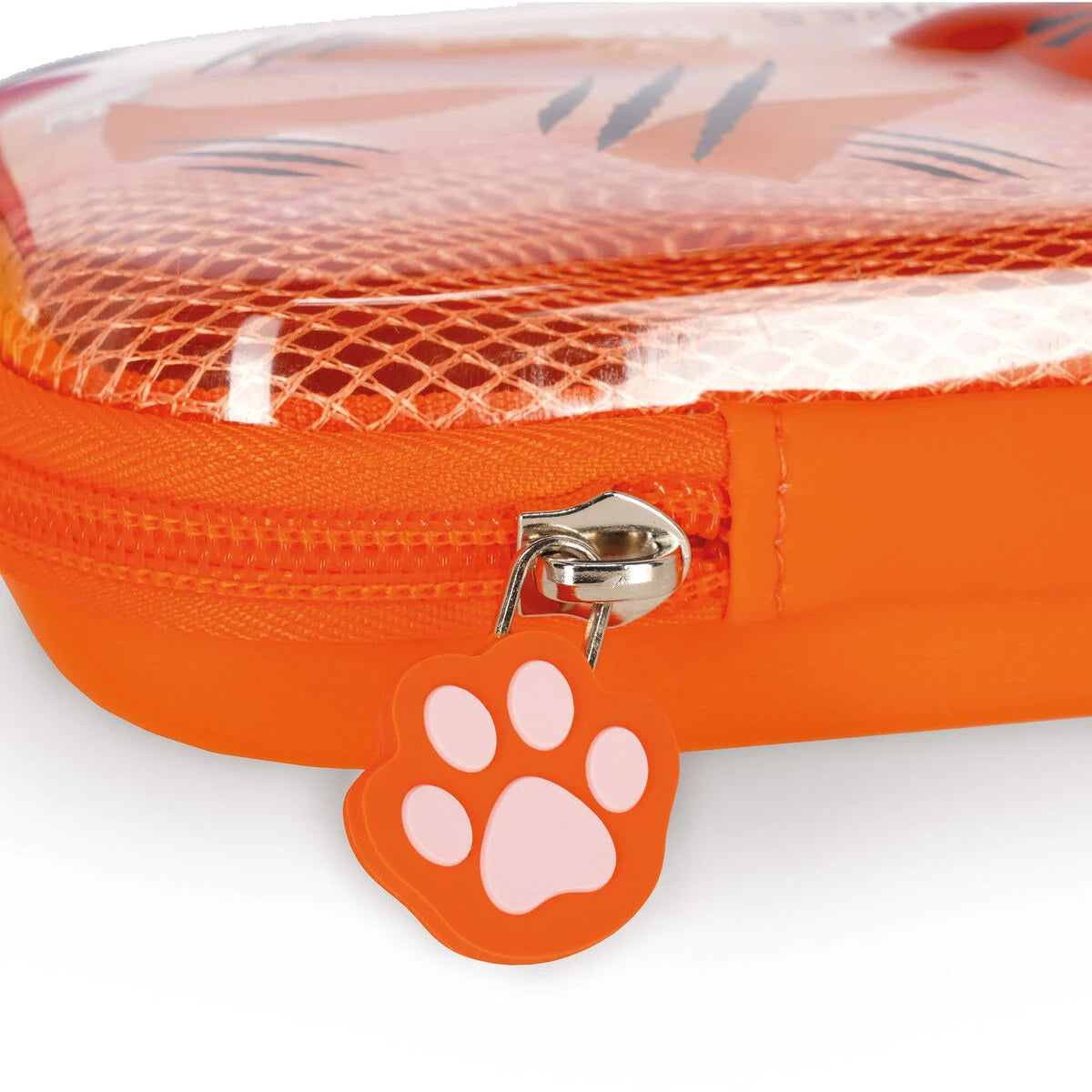 Tiger Rigid Transparent Pencil Case - Wonder Wow