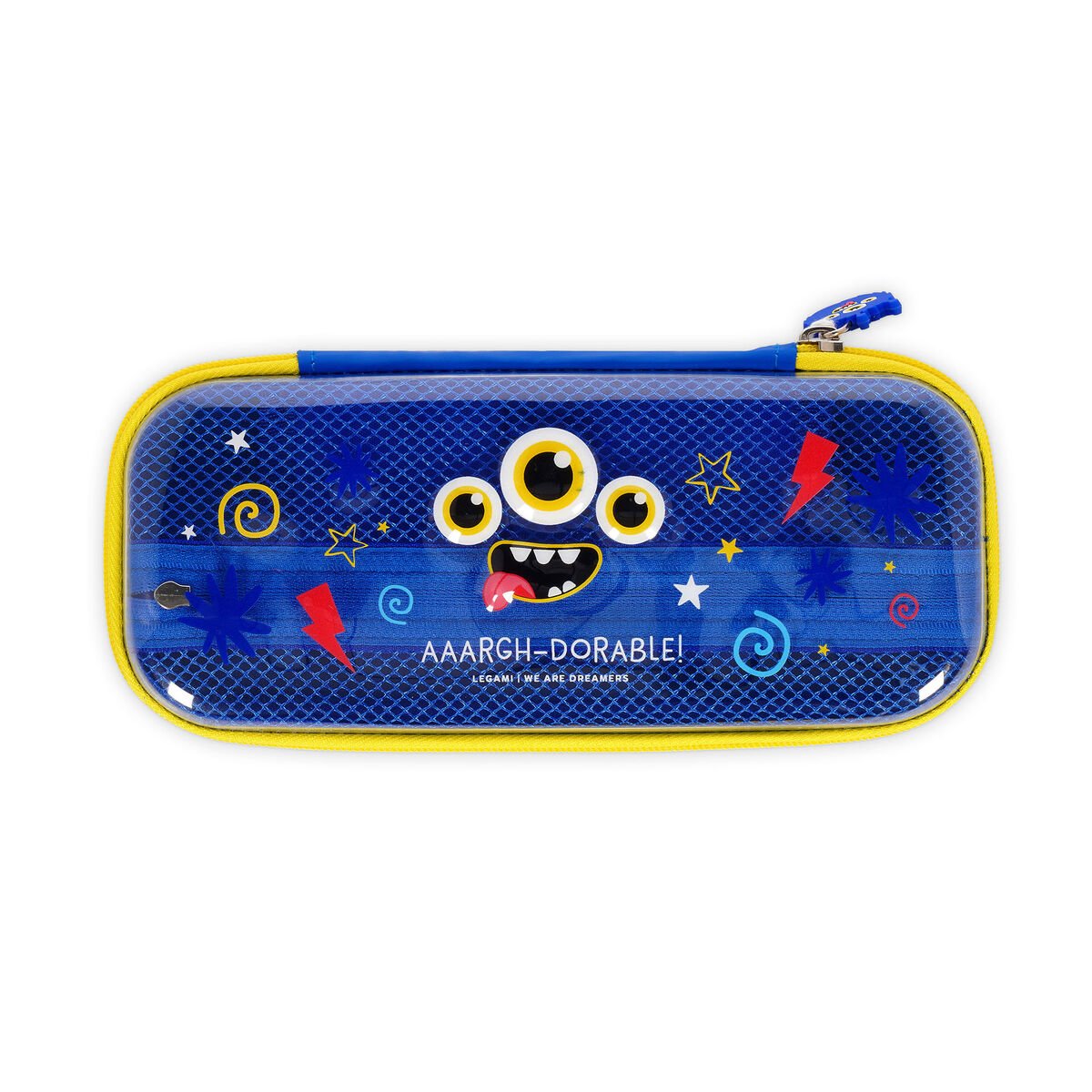 Monster Rigid Transparent Pencil Case - Wonder Wow
