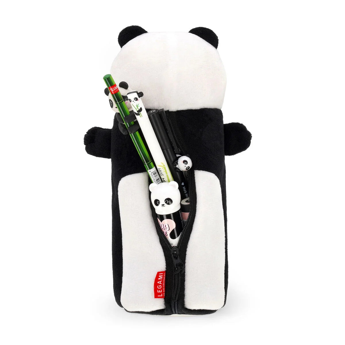 Legami Panda "Hug Me" Soft Plush Pencil Case - Super Soft!