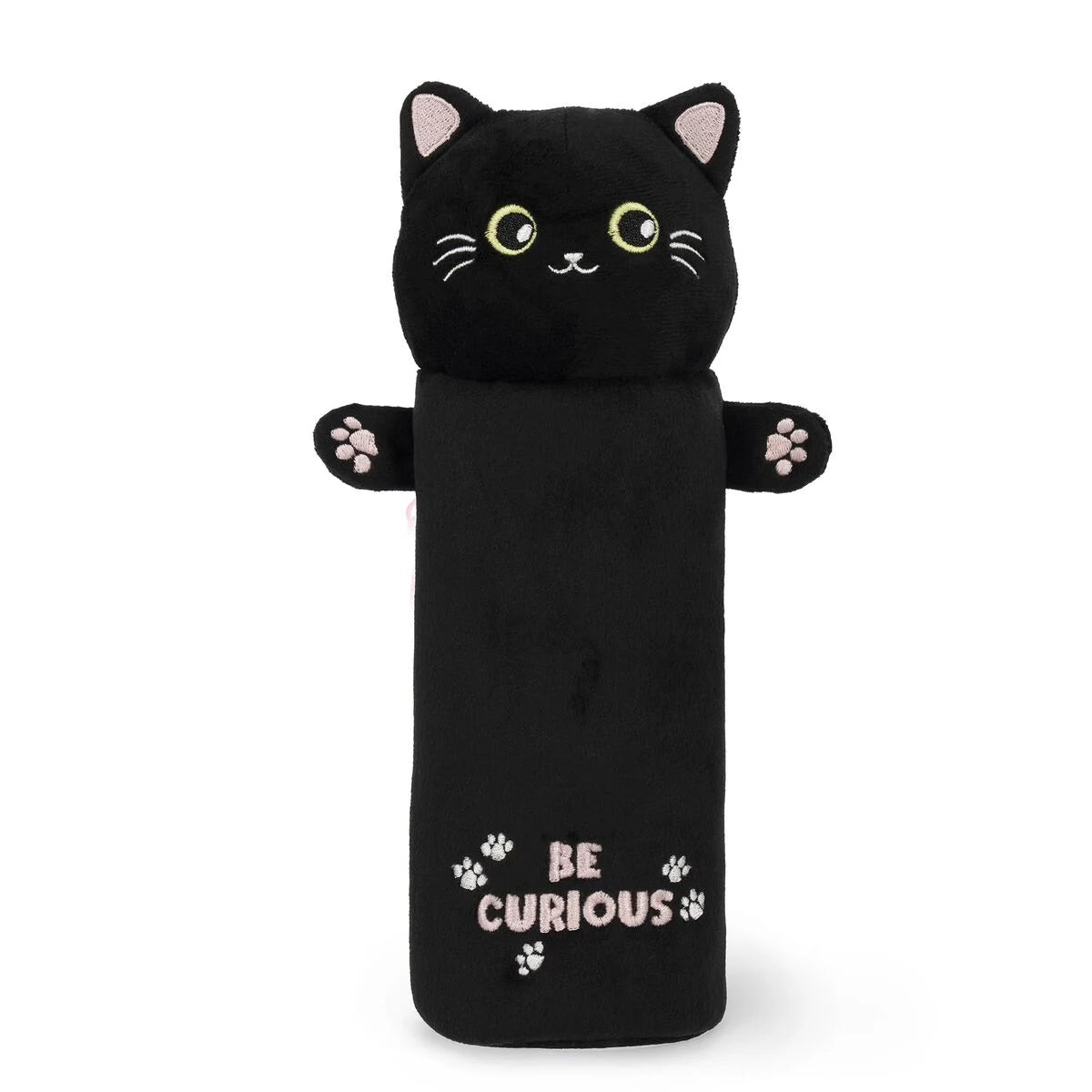 Legami Kitty "Be Curious" Soft Plush Pencil Case - Super Soft!