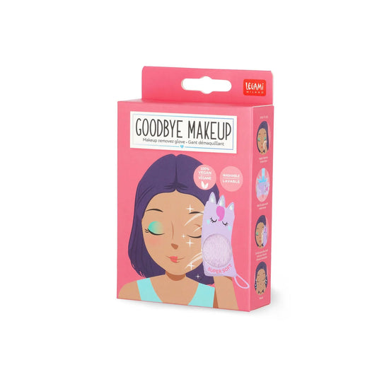 Legami Unicorn Makeup Remover Glove - Goodbye Makeup!