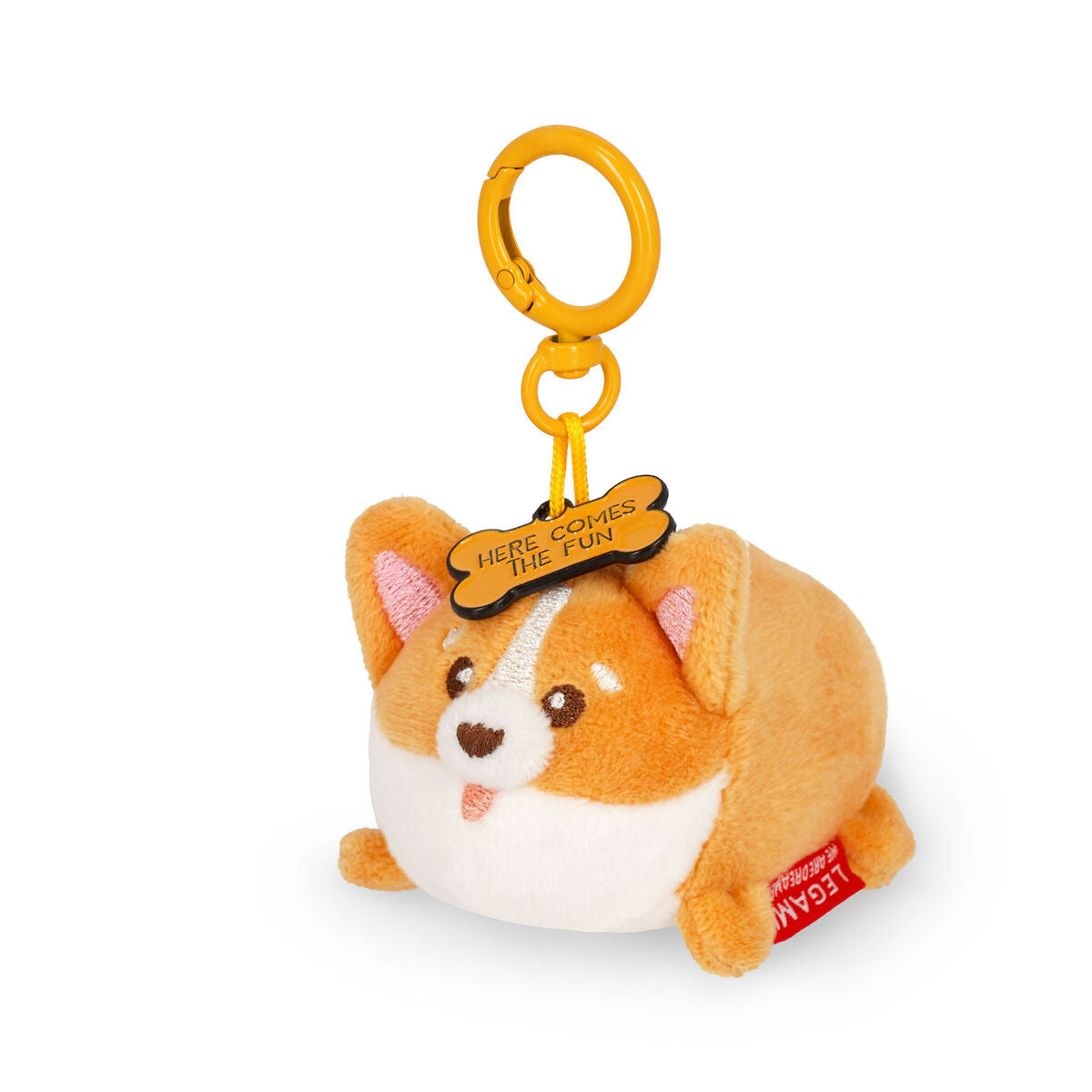 LEGAMI Corgi Plush Key Ring - Tiny Super Soft!