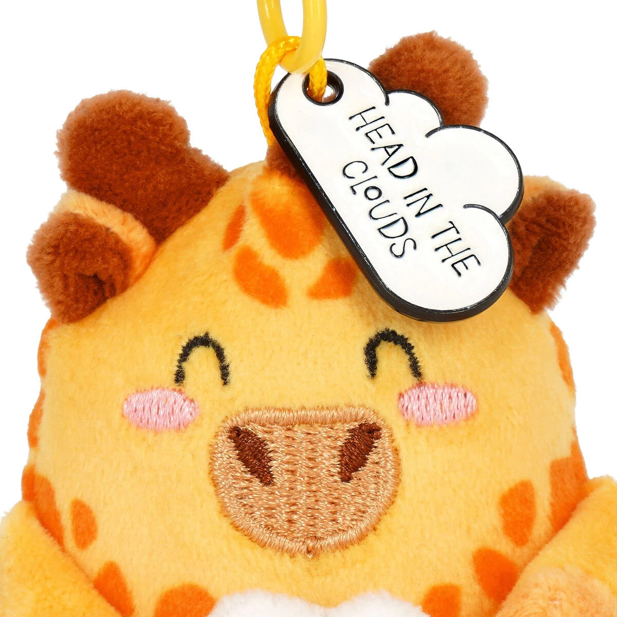 LEGAMI Giraffe Plush Key Ring - Tiny Super Soft!