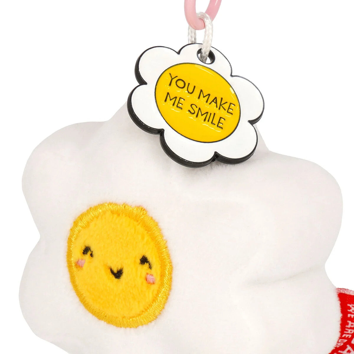 LEGAMI Daisy Plush Key Ring - Tiny Super Soft!