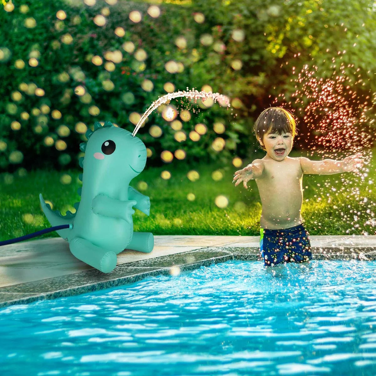 Inflatable Sprinkler Game - Dino - Inflatable Sprinkler