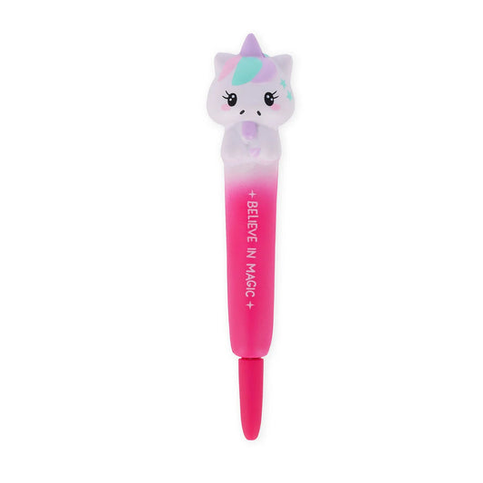 "Believe in Magic" Unicorn Squishy Gel Pen - Squeezies