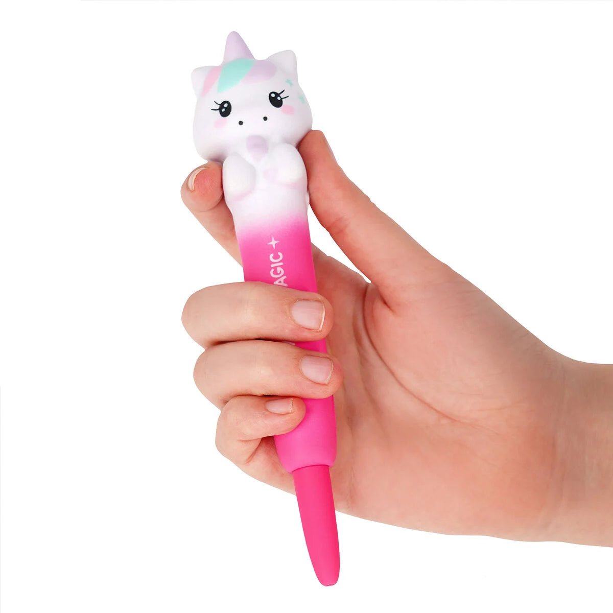 "Believe in Magic" Unicorn Squishy Gel Pen - Squeezies
