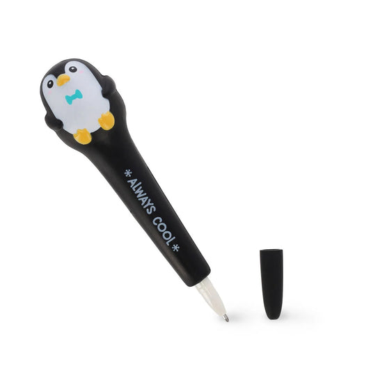 "Always Cool" Penguin Squishy Gel Pen - Squeezies