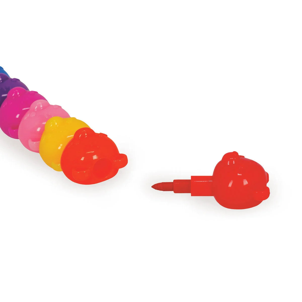 12 Stackable Crayons - Dream in Colour Teddy