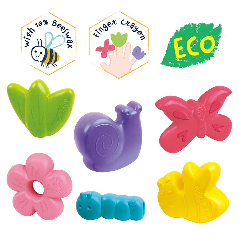 Haku Yoka Garden Finger Crayons
