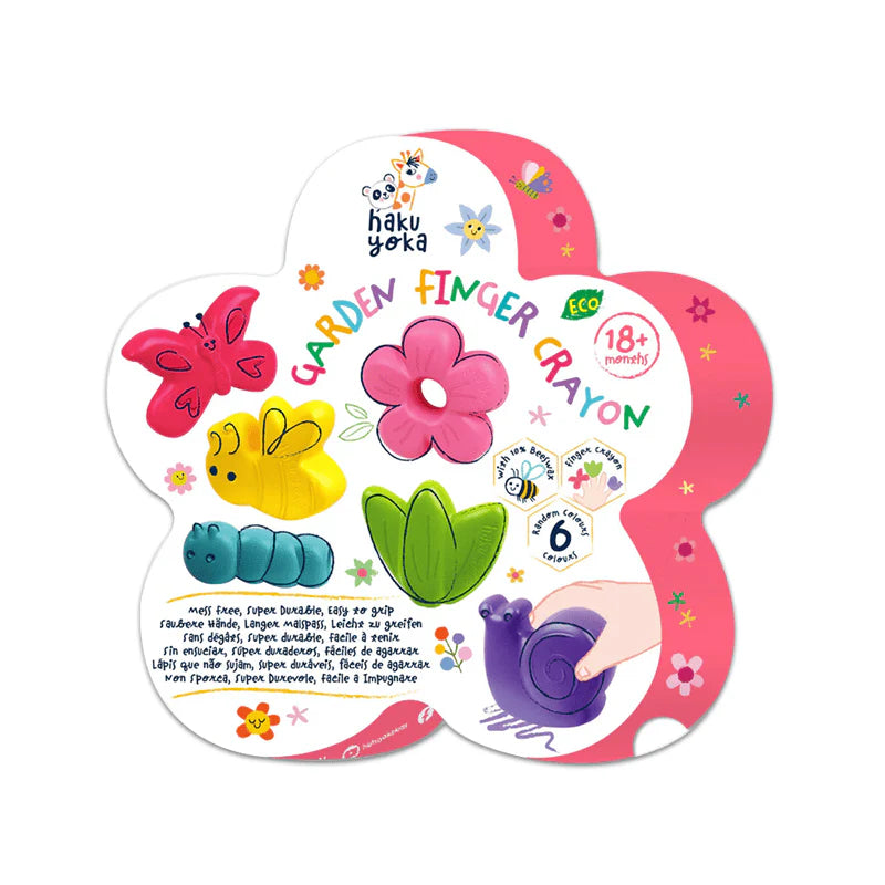 Haku Yoka Garden Finger Crayons