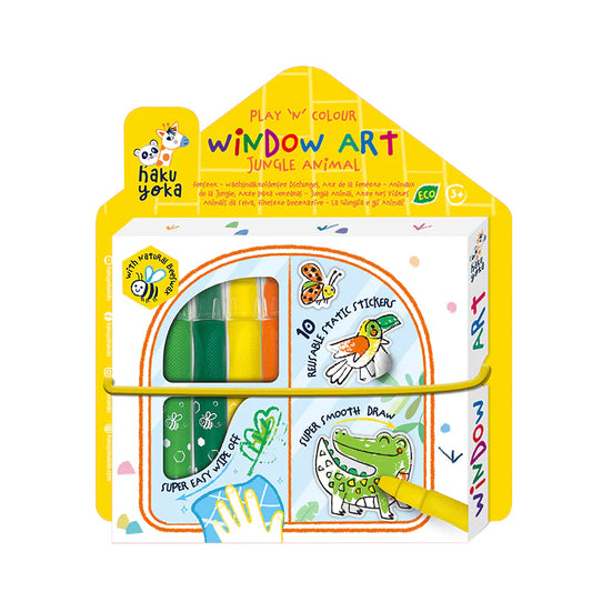 Haku Yoka Window Art Jungle